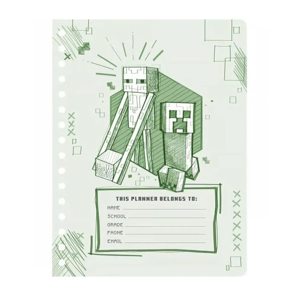 Insight Editions, Minecraft Mobs 2025- 2026 Academic Planner